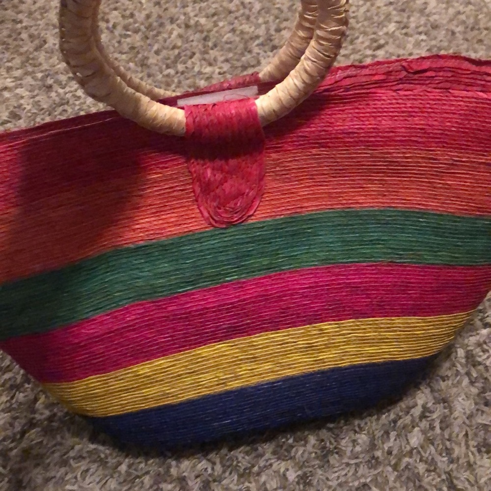 Straw bag - Picture 3 of 5